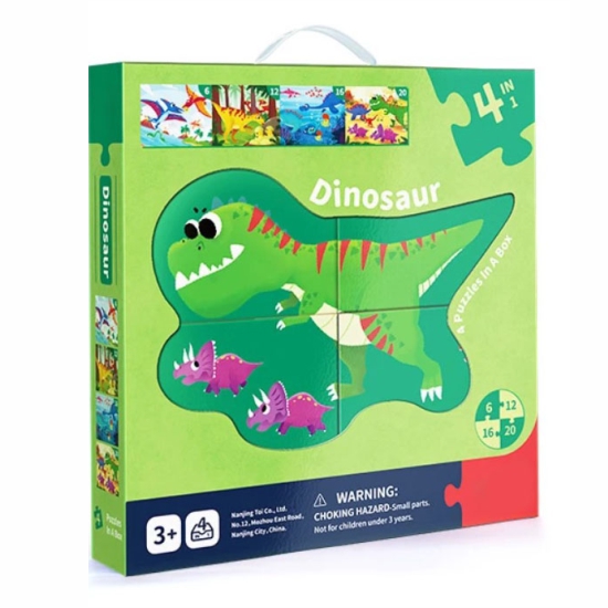 Leveled Puzzle 4-in-A-box