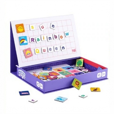  Custom Magnetic Alphabet Learning Box