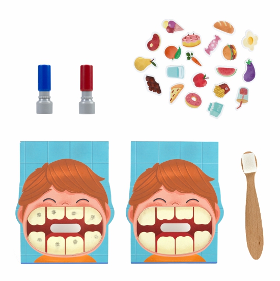 Custom Dental Habit‑Building Magnetic Game Box For Kids 